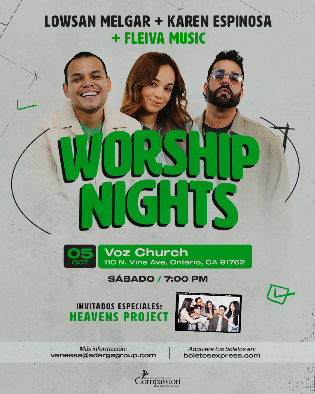 Lowsan Melgar + Karen Espinosa Worship Nights