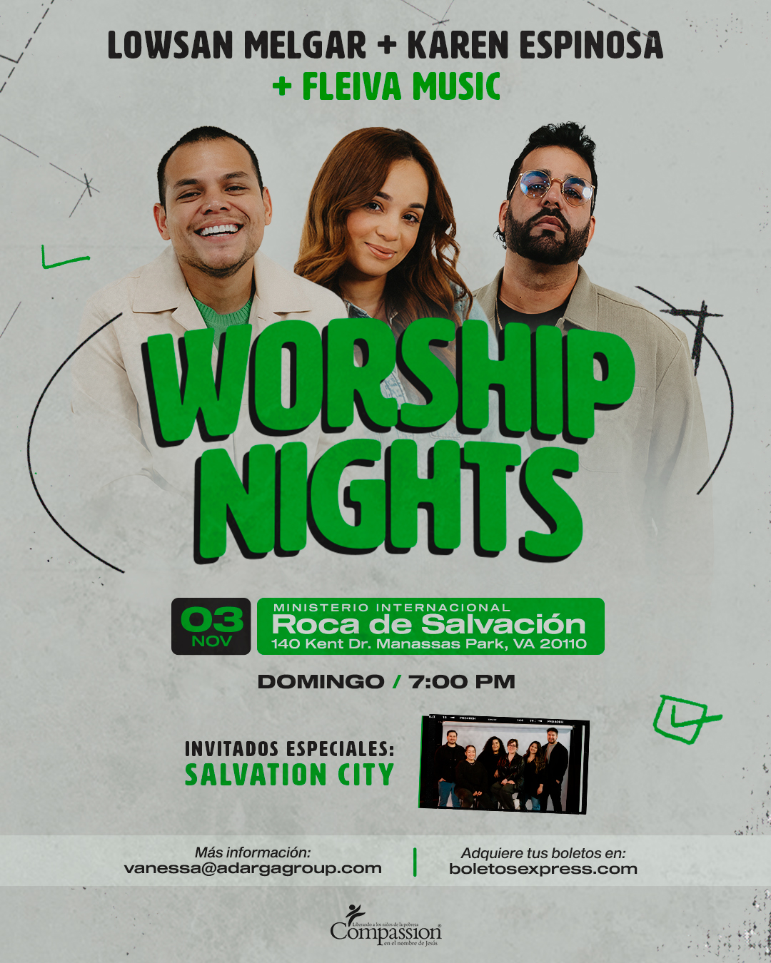 Lowsan Melgar + Karen Espinosa Worship Nights