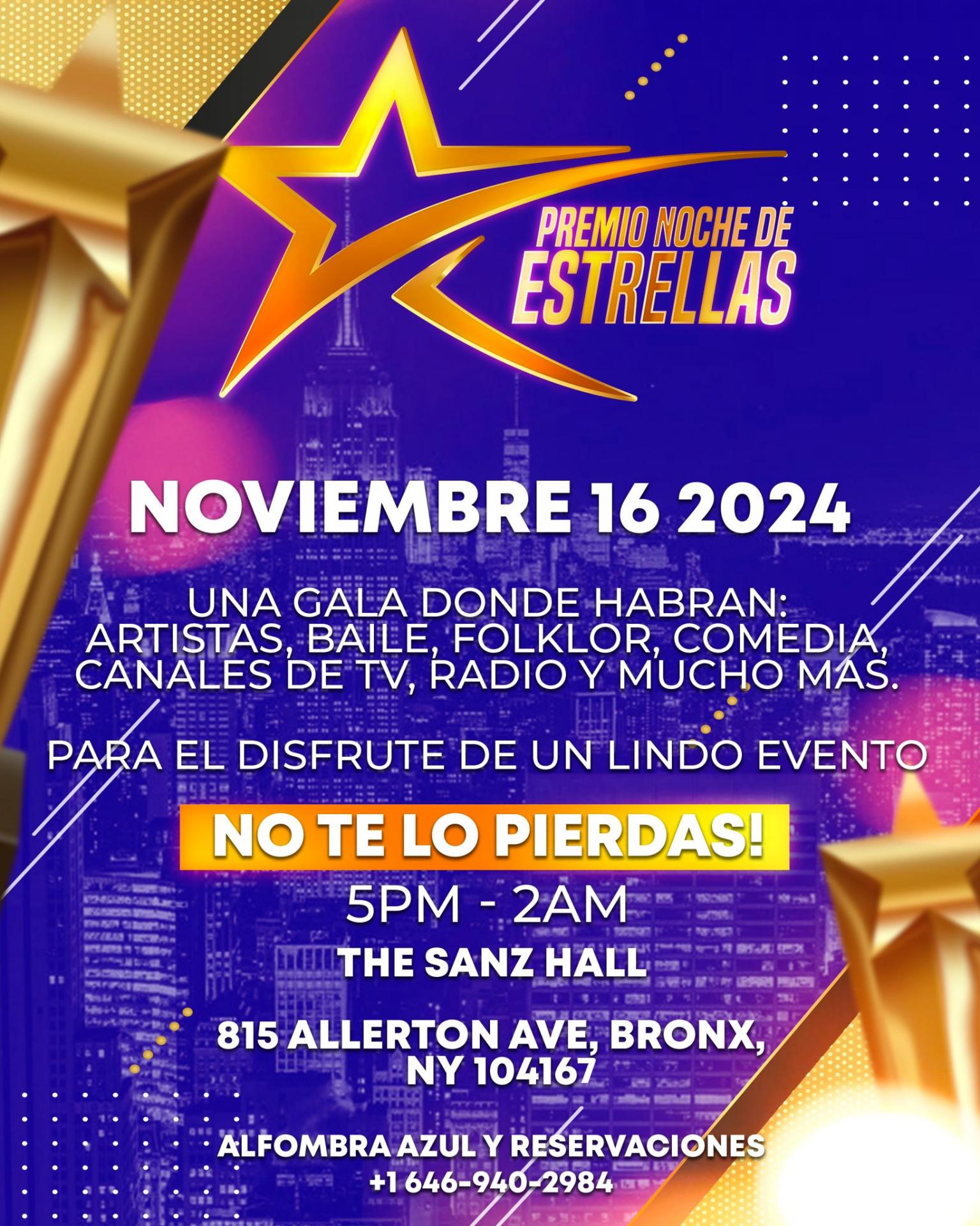 PREMIOS NOCHE DE ESTRELLAS