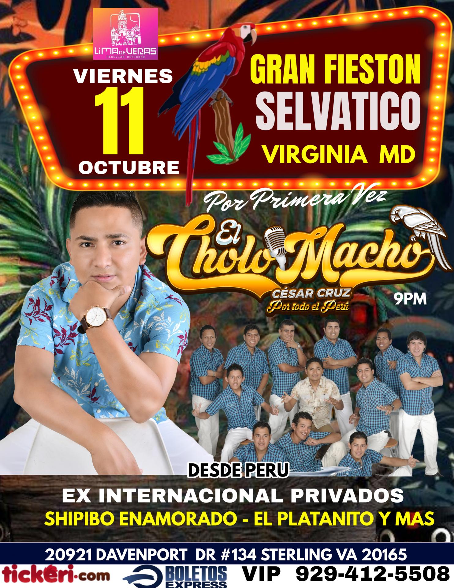 GRAN FIESTON SELVATICO EN VIRGINIA