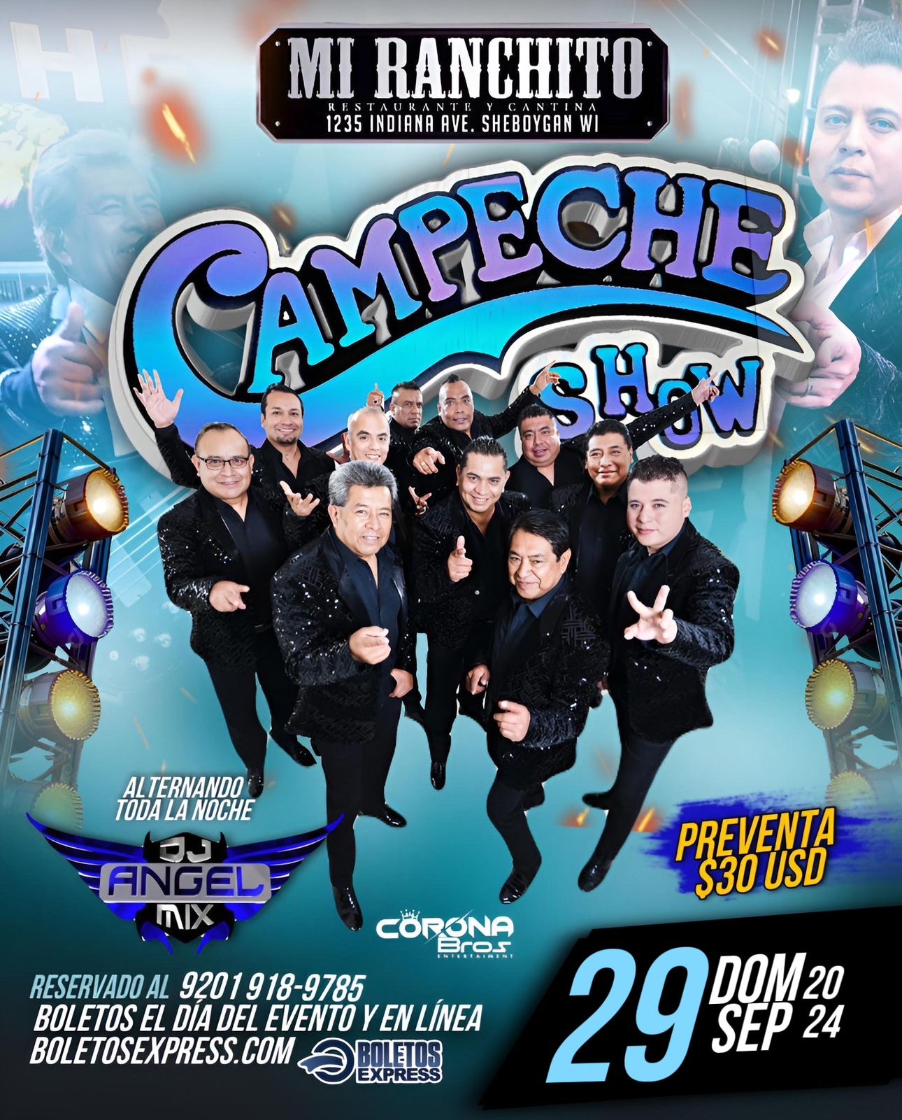 Campeche show en sheboygan Wisconsin