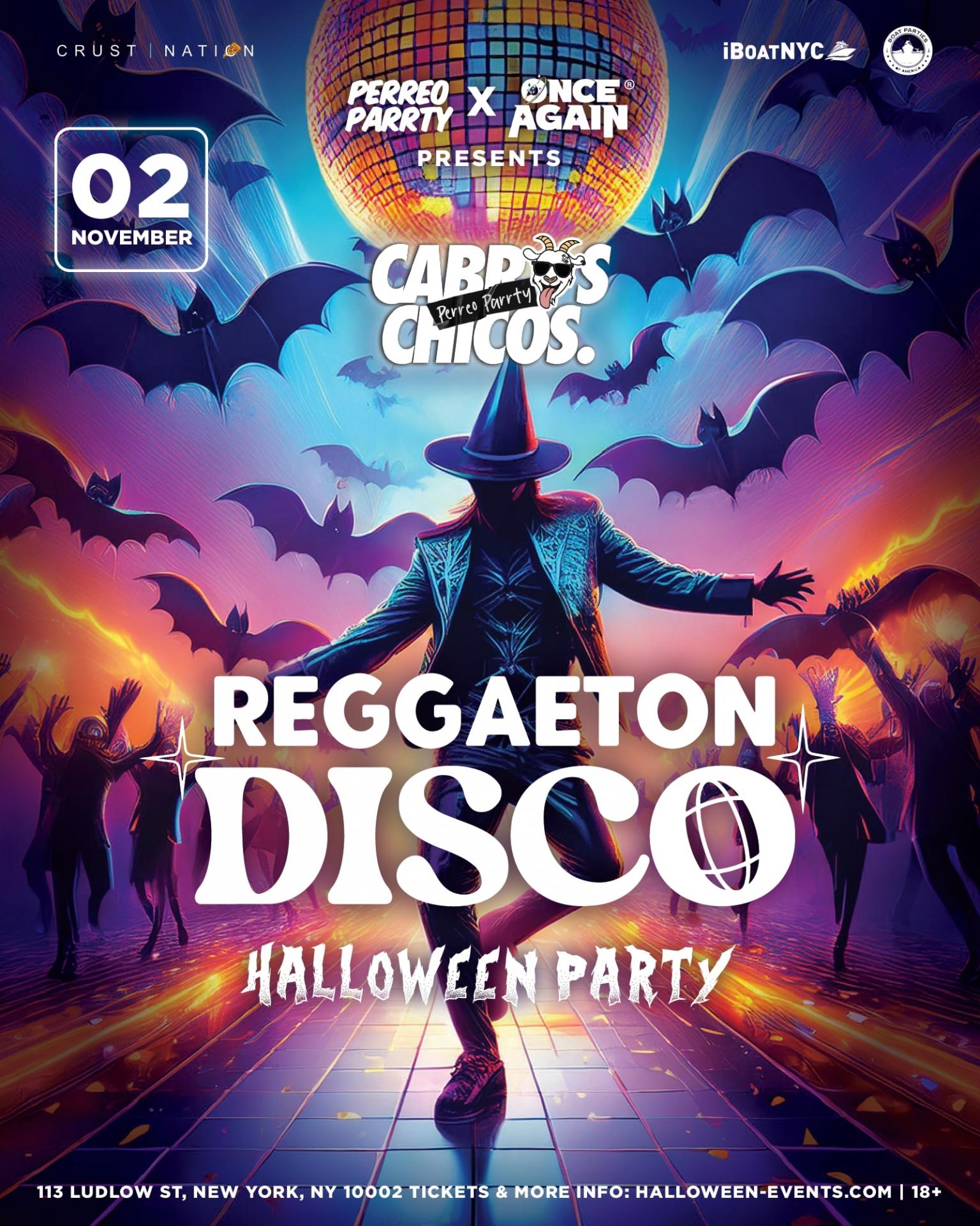 Cabros Chicos - Reggaeton Disco Halloween Party - 18+ Latin & Reggaeton