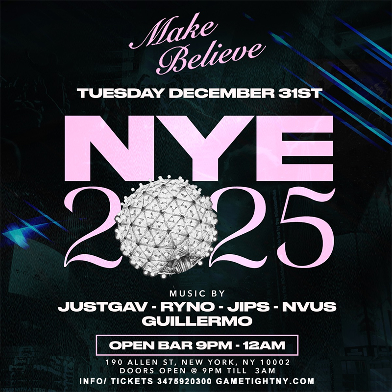 MAKE BELIEVE NEW YEARS EVE PARTY 2025