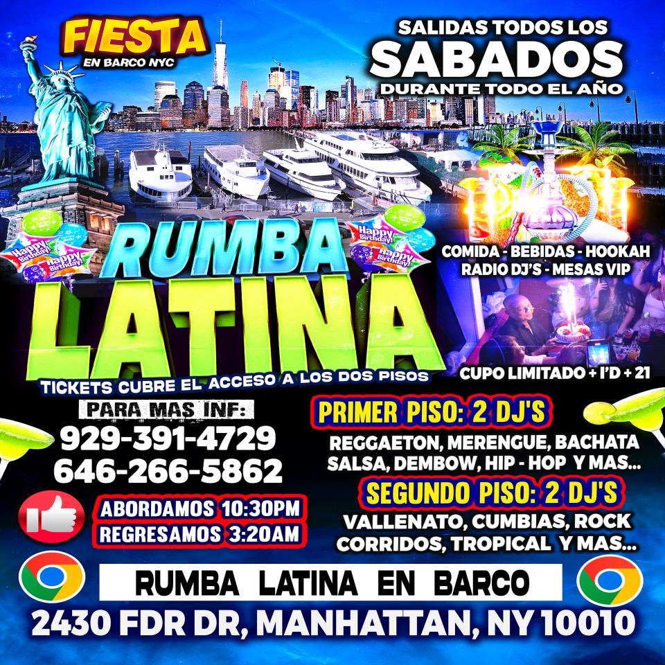 Buy tickets for Fiesta En Barco - Manhattan New York - Cupo Limitado Fiesta En Barco - Manhattan New York - Cupo Limitado