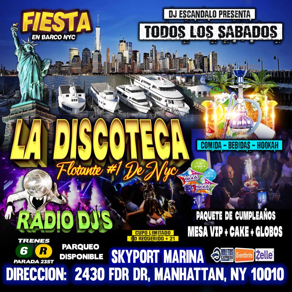Buy tickets for Fiesta En Barco - Manhattan New York - Cupo Limitado Fiesta En Barco - Manhattan New York - Cupo Limitado