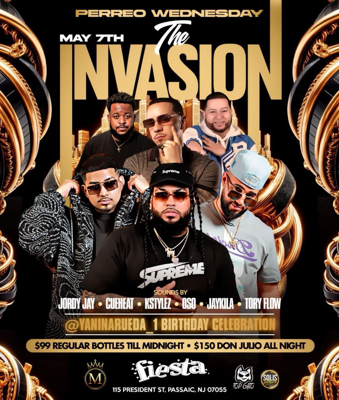 JORDY JAY, CUEHEAT, KSTYLEZ, OSO, JAYKILA, TORY FLOW