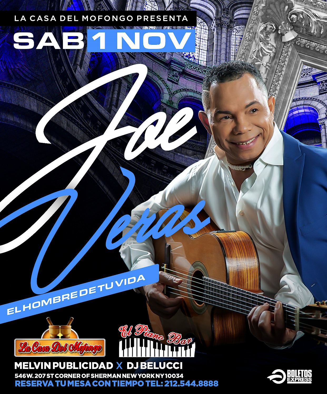 Buy tickets for JOE VERAS JOE VERAS