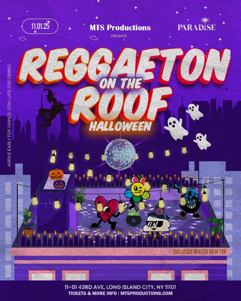 Reggaeton on the Roof Halloween | Lost in Paradise Rooftop Queens | Nov 1st