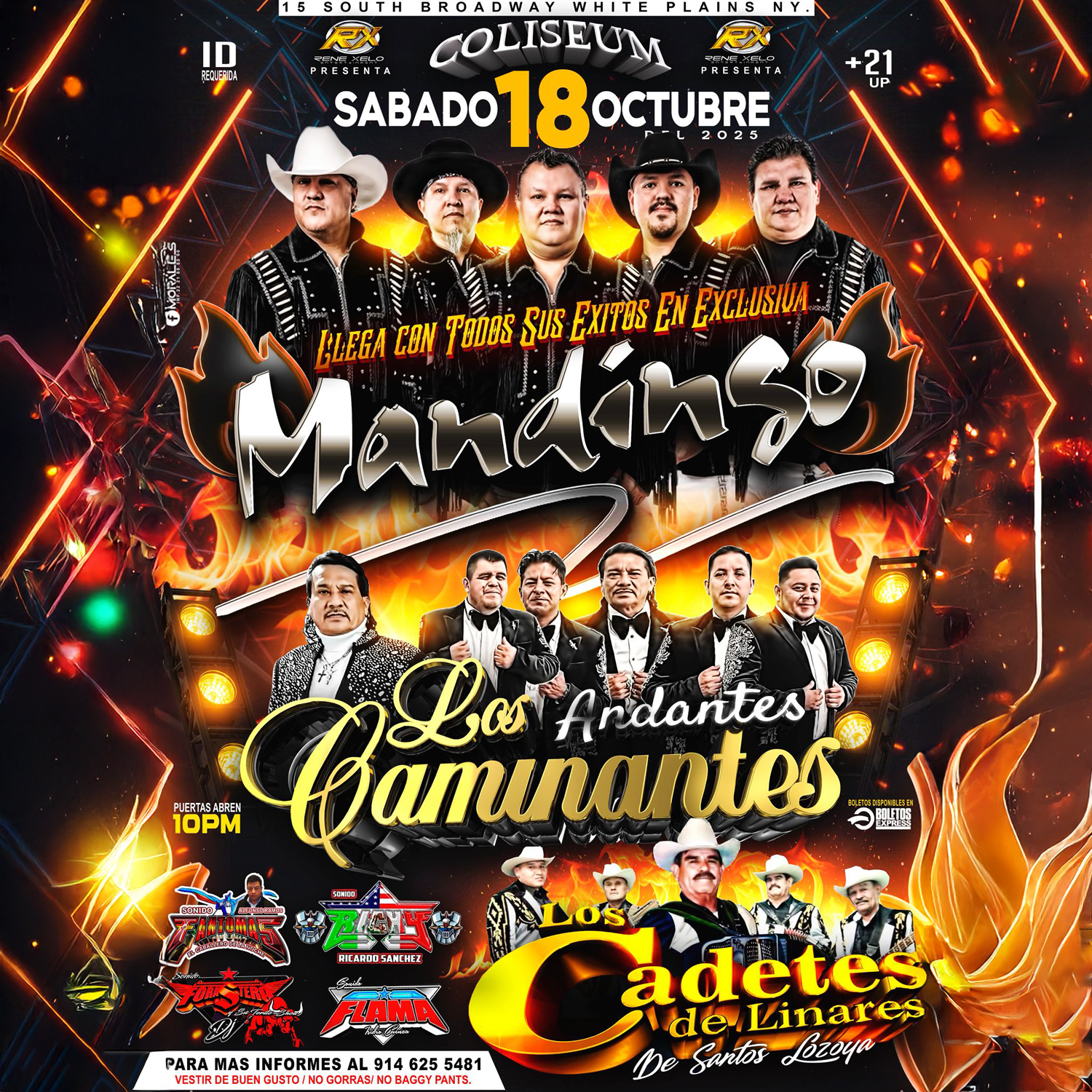 MANDINGO | LOS ANDANTES CAMINANTES & LOS CADETES DE LINARES