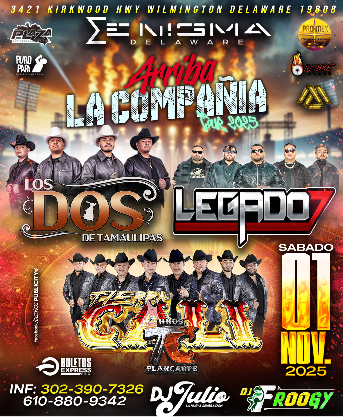 Buy tickets for LOS DOS DE TAMAULIPAS | LEGADO 7 & TIERRA CALI LOS DOS DE TAMAULIPAS | LEGADO 7 & TIERRA CALI