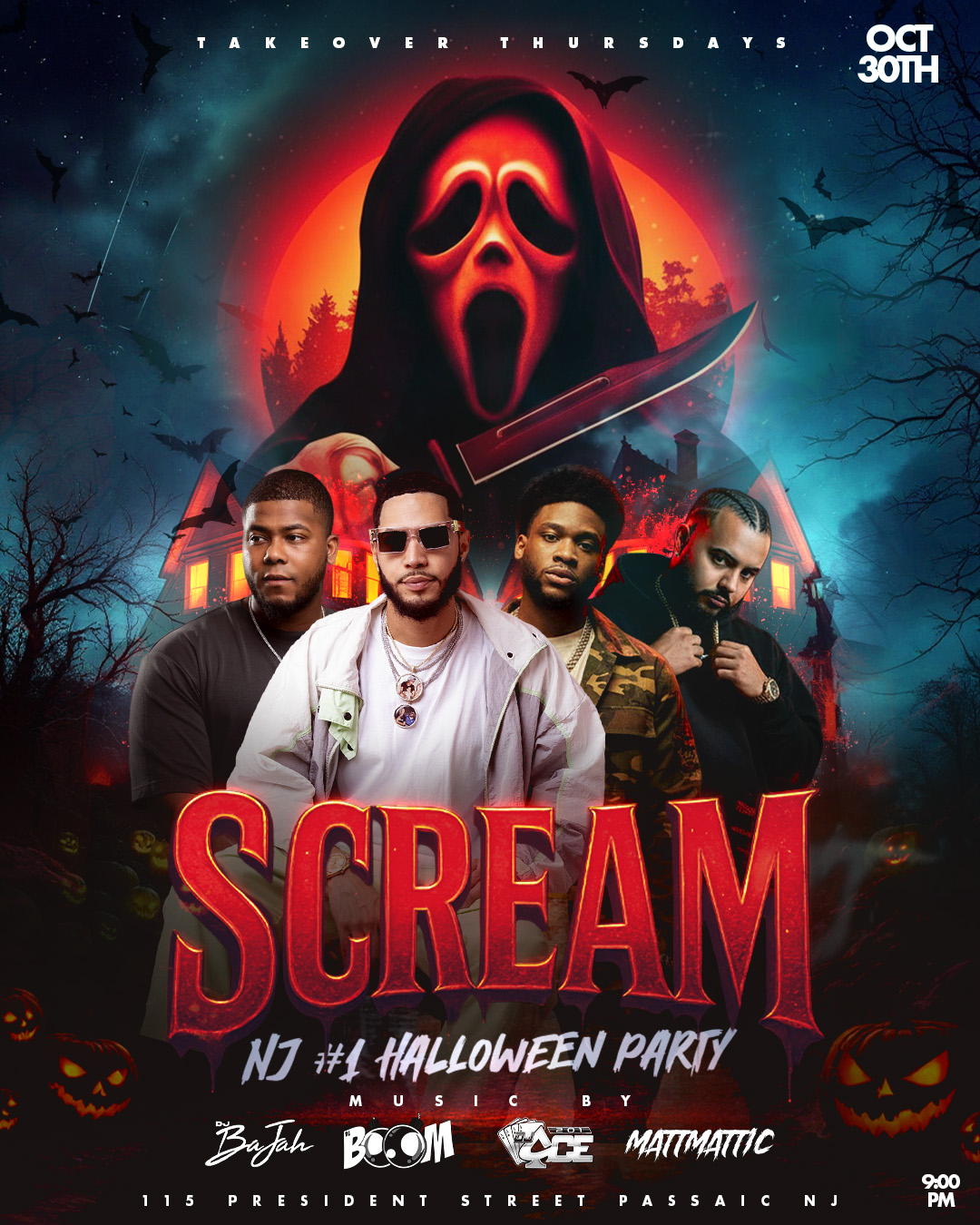 Buy tickets for SCREAM #1 HALLOWEEN PARTY IN NJ SCREAM #1 HALLOWEEN PARTY IN NJ