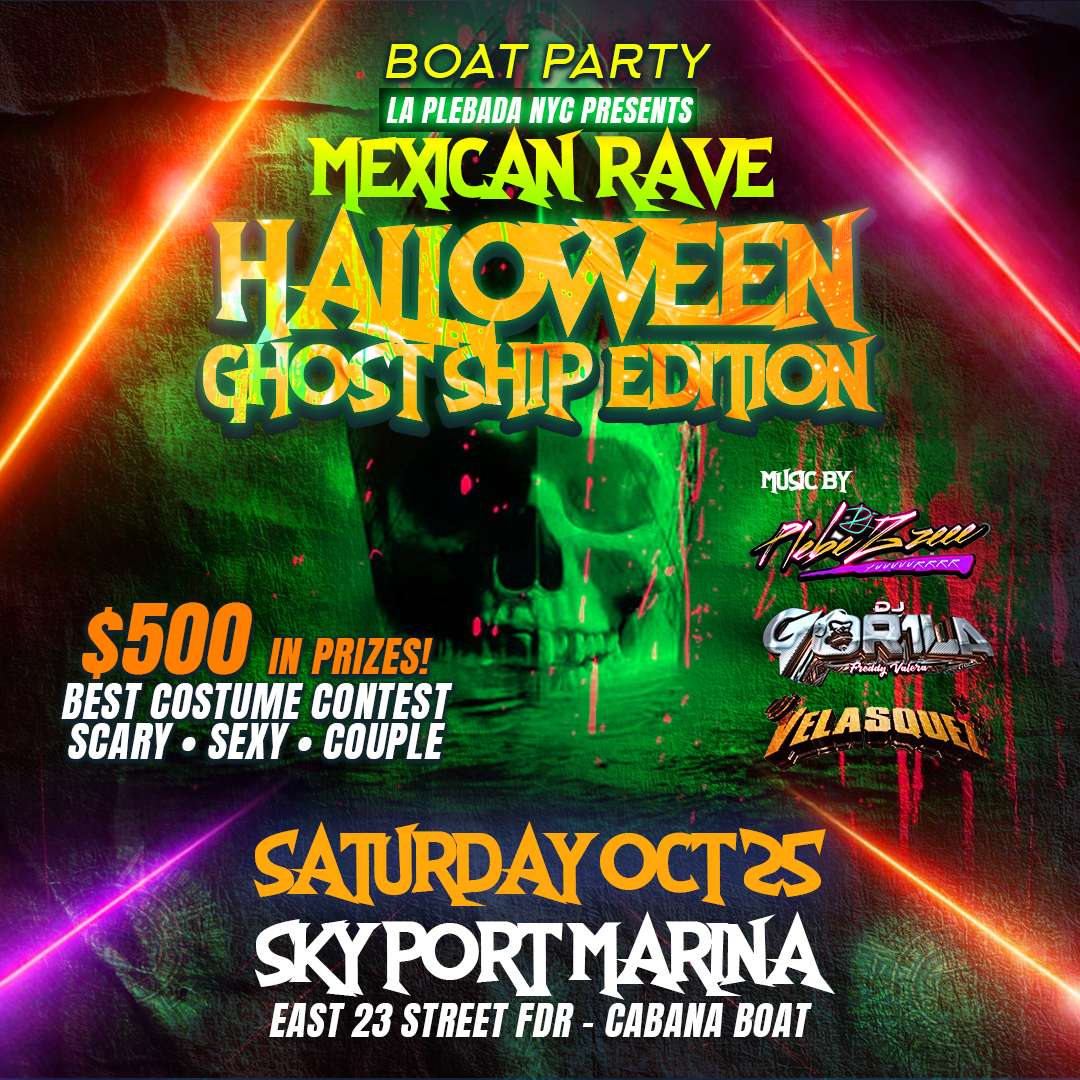 BIGGEST HALLOWEEN BOAT PARTY