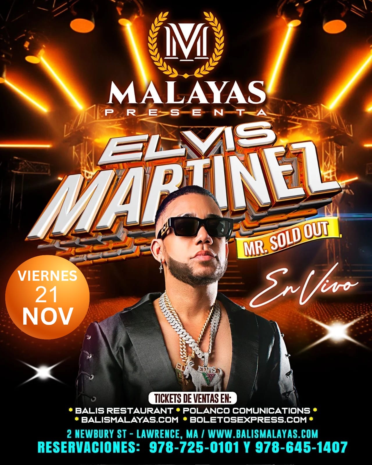 Buy tickets for ELVIS MARTINEZ ELVIS MARTINEZ