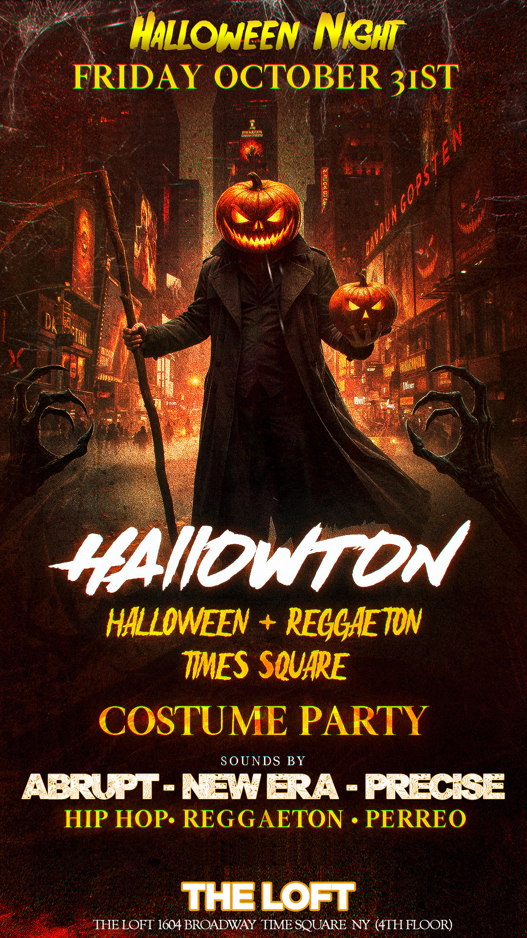 Halloween Costume Party at the The Loft on Time Square