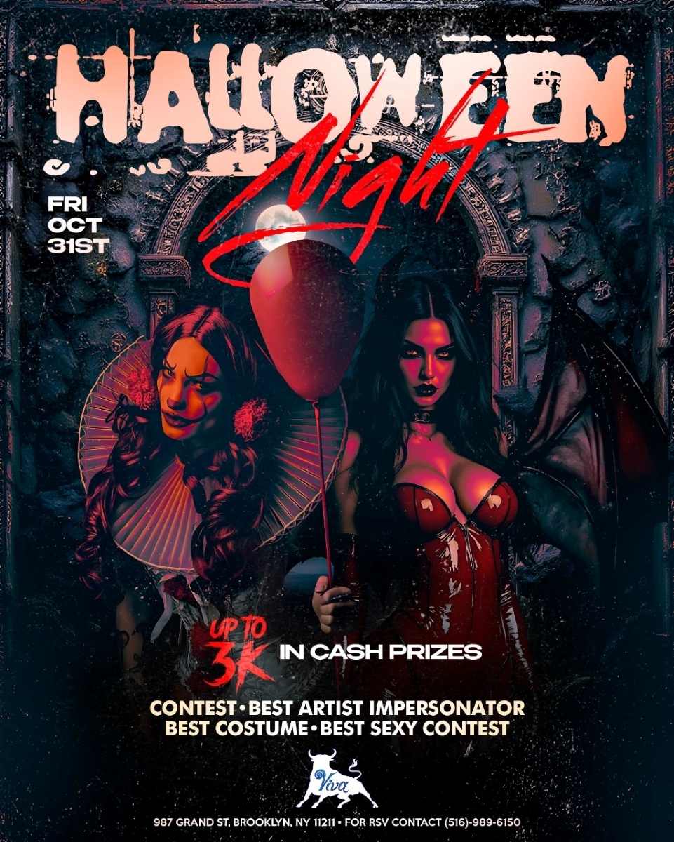 Buy tickets for Halloween Night at Viva Toro Brooklyn – Friday, October 31st Halloween Night at Viva Toro Brooklyn – Friday, October 31st