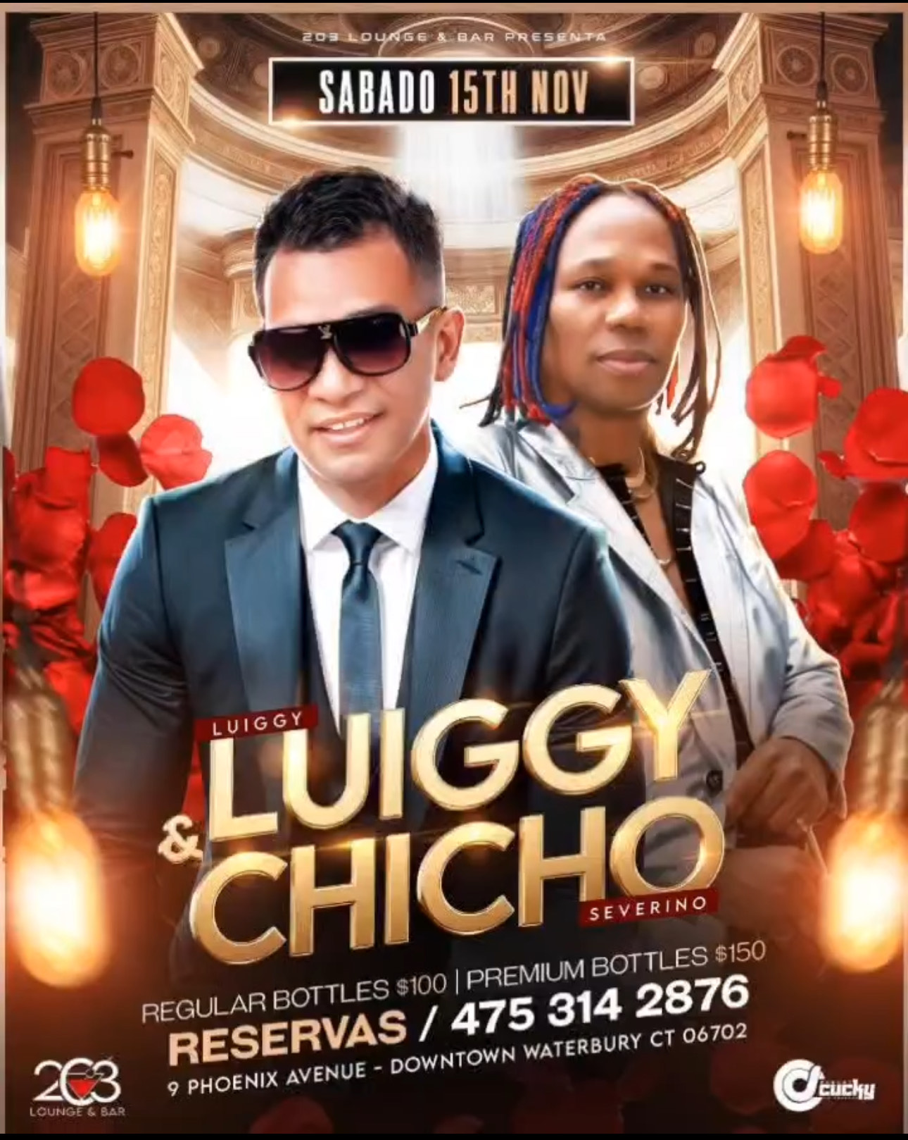 Buy tickets for LUIGGY LUIGGY & CHICHO SEVERINO LUIGGY LUIGGY & CHICHO SEVERINO