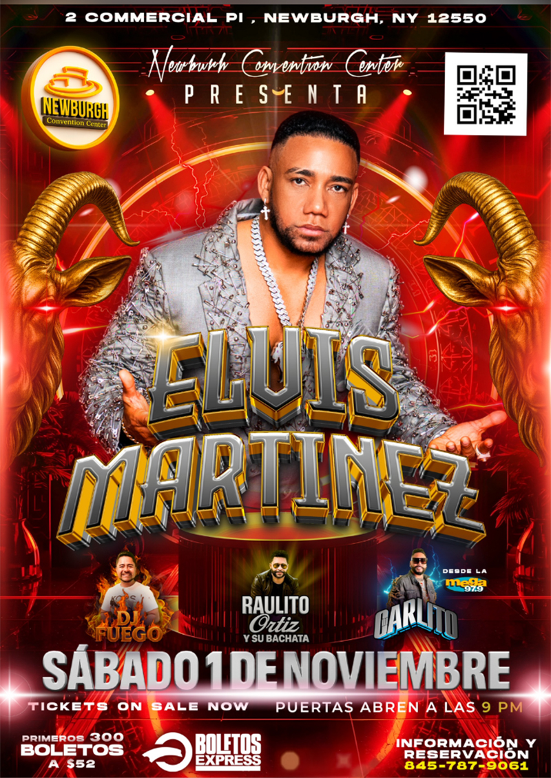 Buy tickets for ELVIS MARTINEZ , RAULITO ORTIZ , DJ CARLITO Y DJ FUEGO ELVIS MARTINEZ , RAULITO ORTIZ , DJ CARLITO Y DJ FUEGO