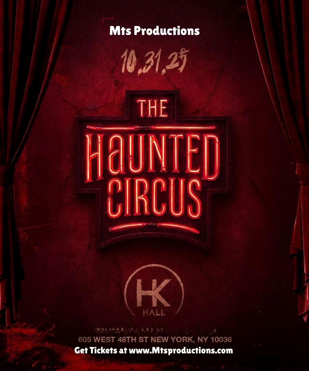 Buy tickets for HK Hall Halloween Haunted Circus 2025 | The Haunting of HK Hall HK Hall Halloween Haunted Circus 2025 | The Haunting of HK Hall