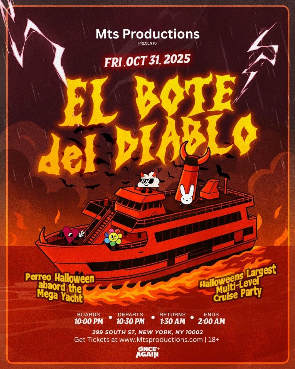 El Bote del Diablo: Hell on Water – Halloween Yacht Party NYC