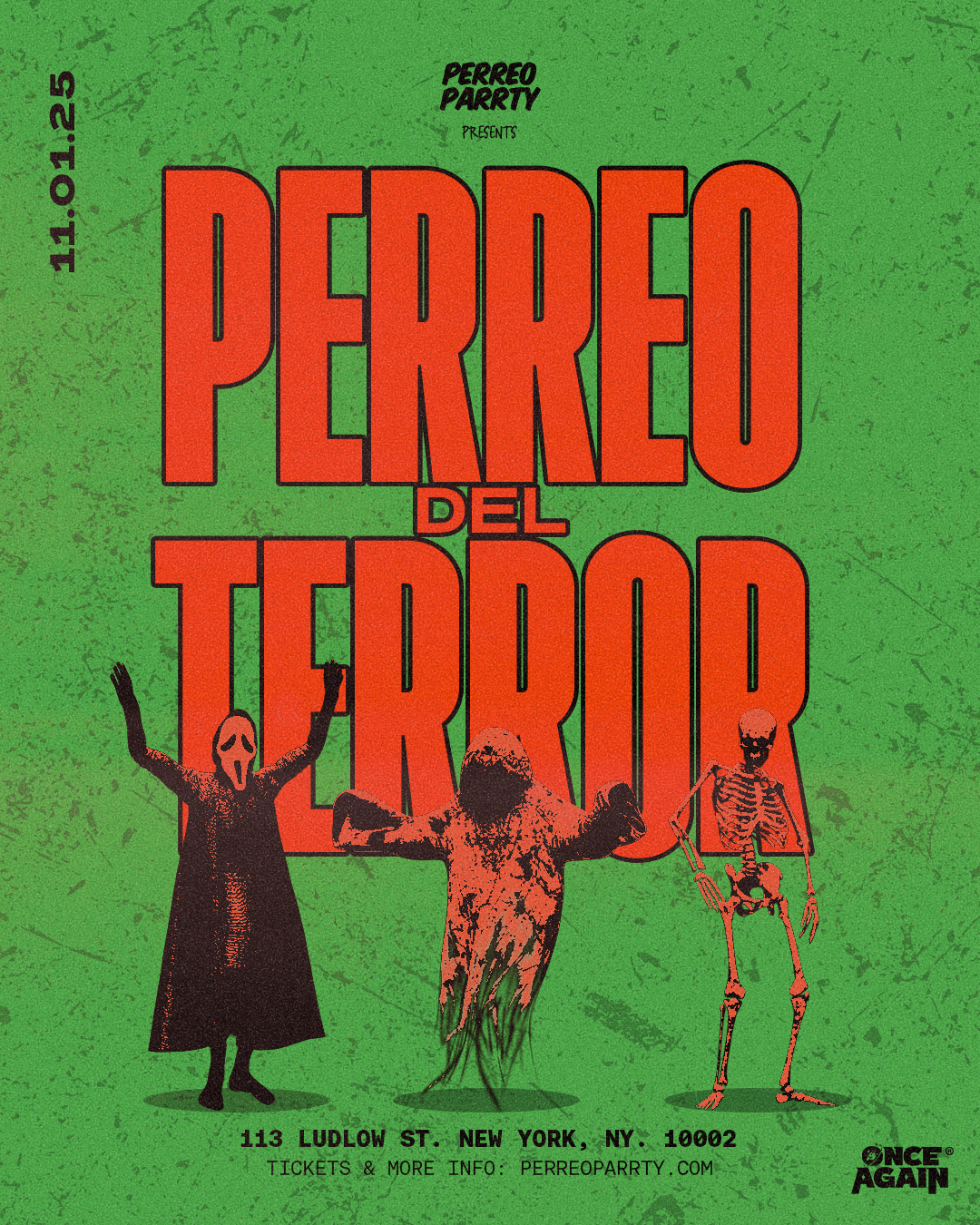 Buy tickets for Perreo Del Terror  2 - Halloween Dance Party in NYC  - Reggaeton LES Perreo Del Terror  2 - Halloween Dance Party in NYC  - Reggaeton LES