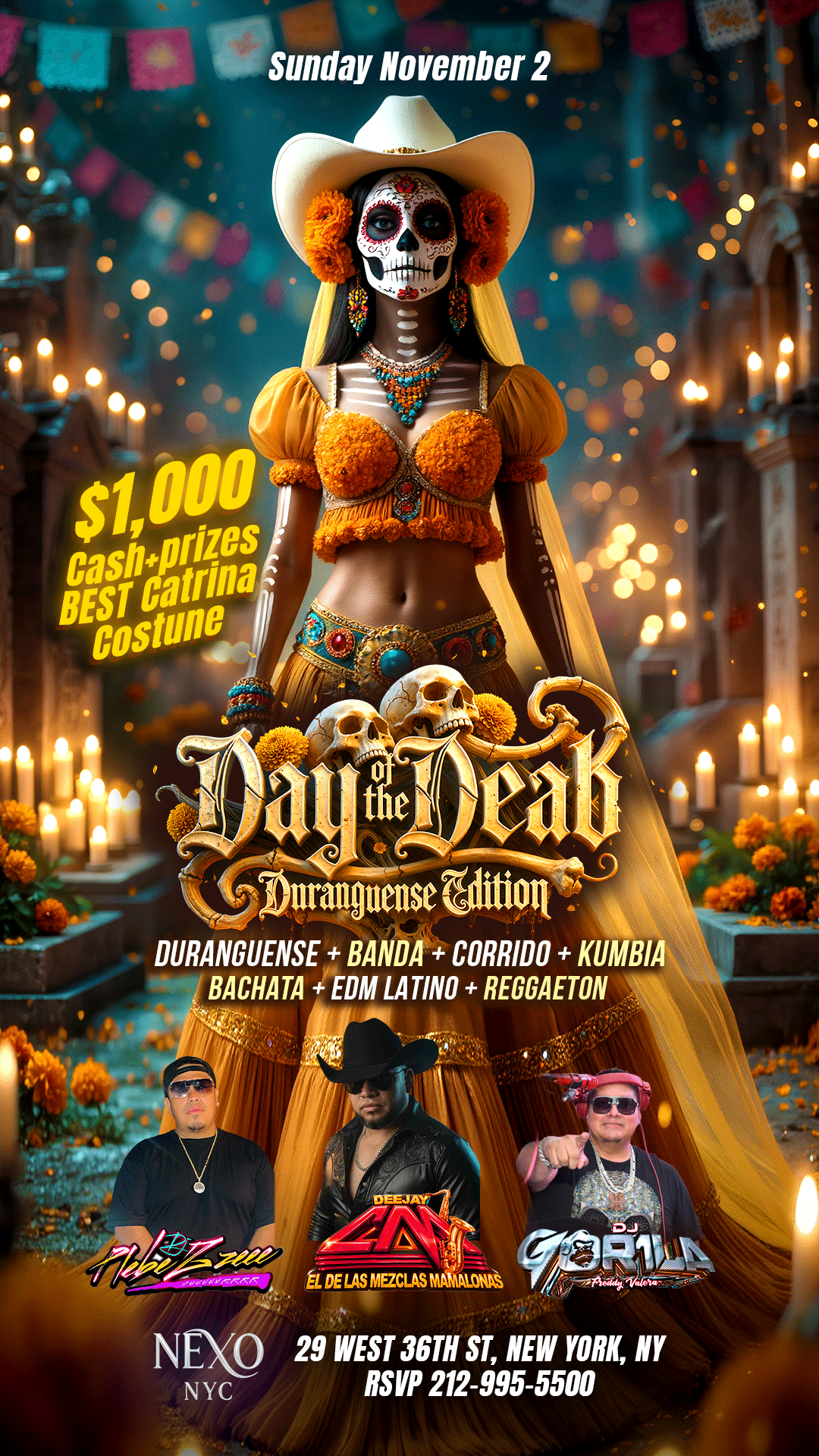 Buy tickets for DIA DE LOS MUERTOS DURANGUENSE  EDITION DIA DE LOS MUERTOS DURANGUENSE  EDITION