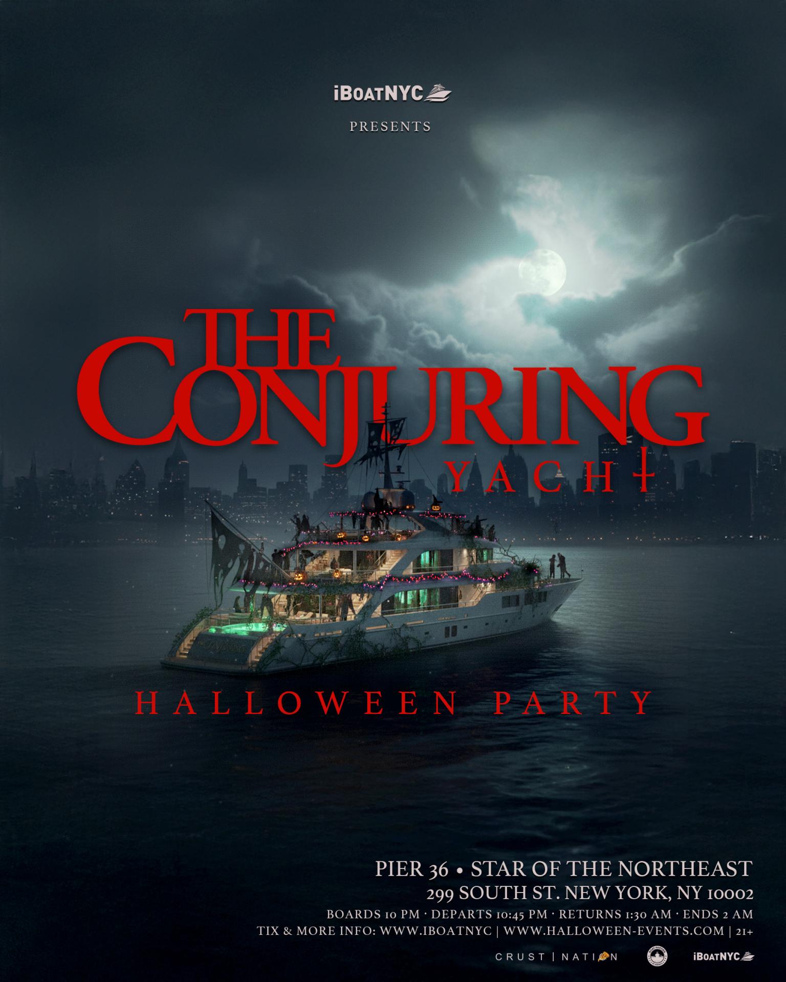 THE CONJURING YACHT - HALLOWEEN Party Boat Cruise