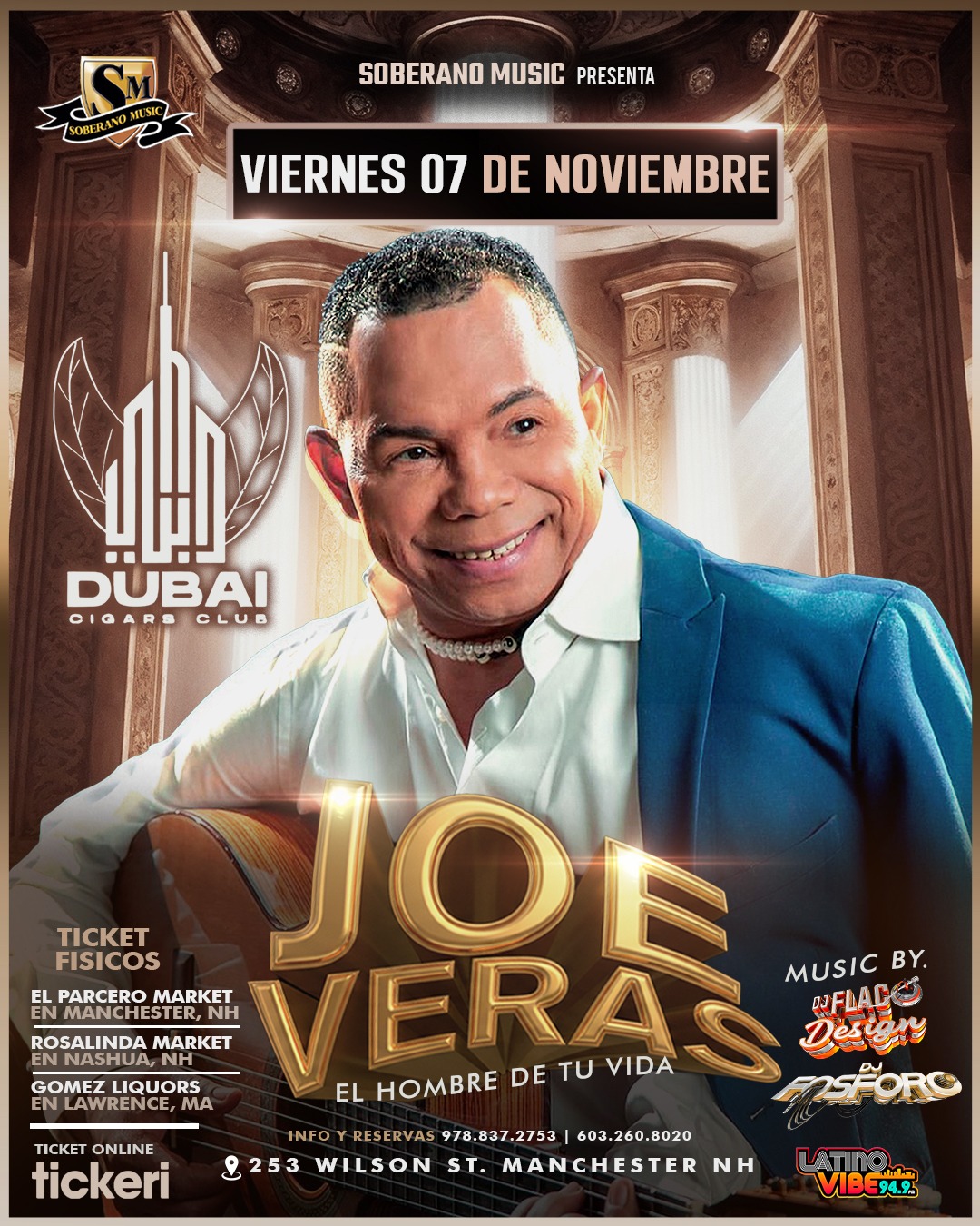Joe Veras en Concierto