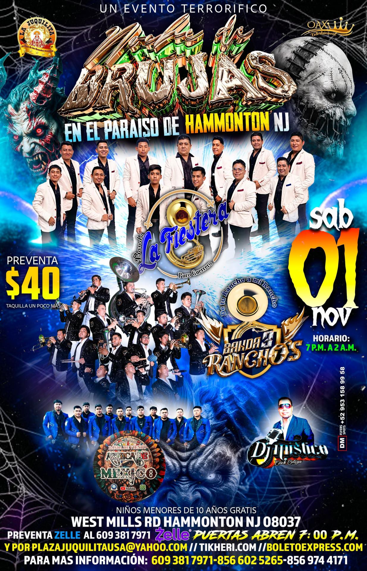 Buy tickets for BANDA LA QUERENDONA | LA FIESTERA | BANDA 3 RANCHOS BANDA LA QUERENDONA | LA FIESTERA | BANDA 3 RANCHOS
