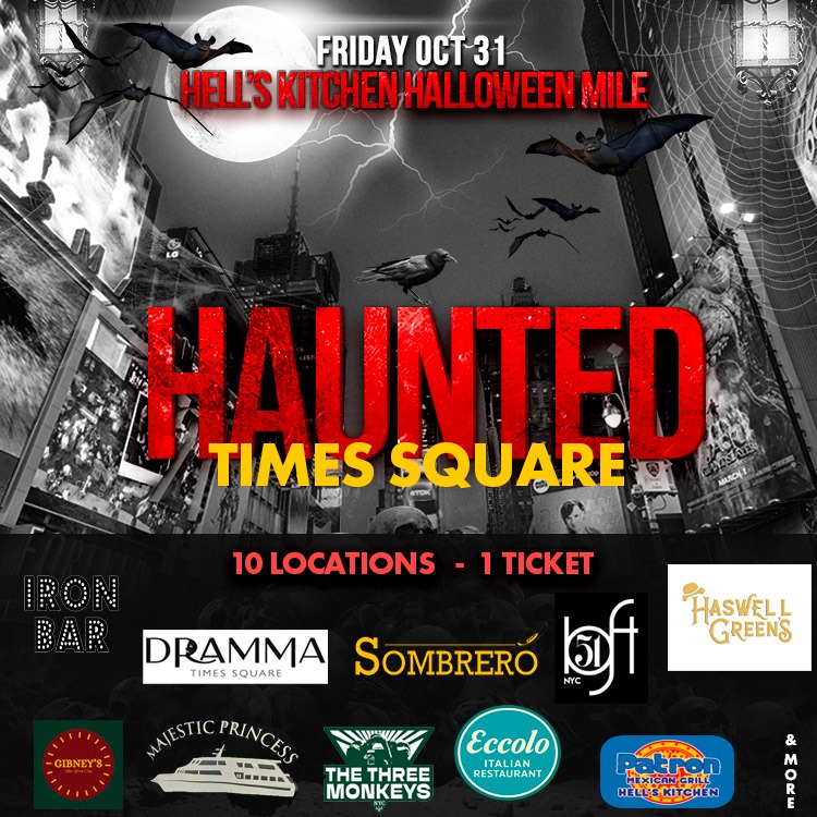 Buy tickets for TIMES SQUARE: HAUNTED - 10 VENUES, 1 BRACELET TIMES SQUARE: HAUNTED - 10 VENUES, 1 BRACELET