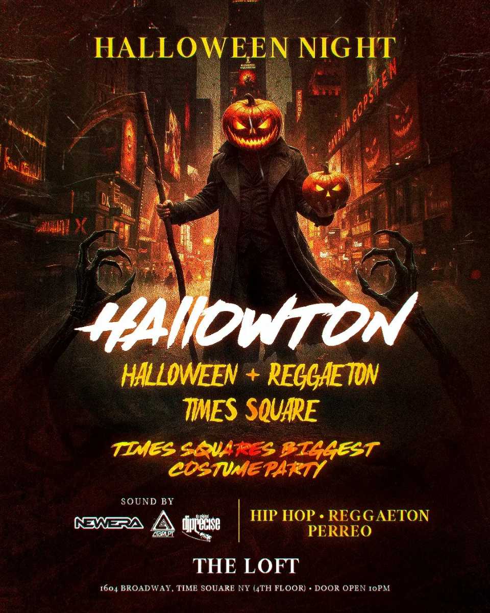 The Loft Times Square Halloween Party 2025 — Latin & Reggaeton Night