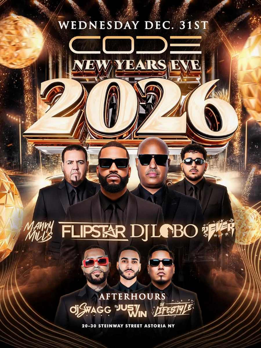 CODE Astoria New Year’s Eve 2026 – Latin Nightlife Celebration in Queens
