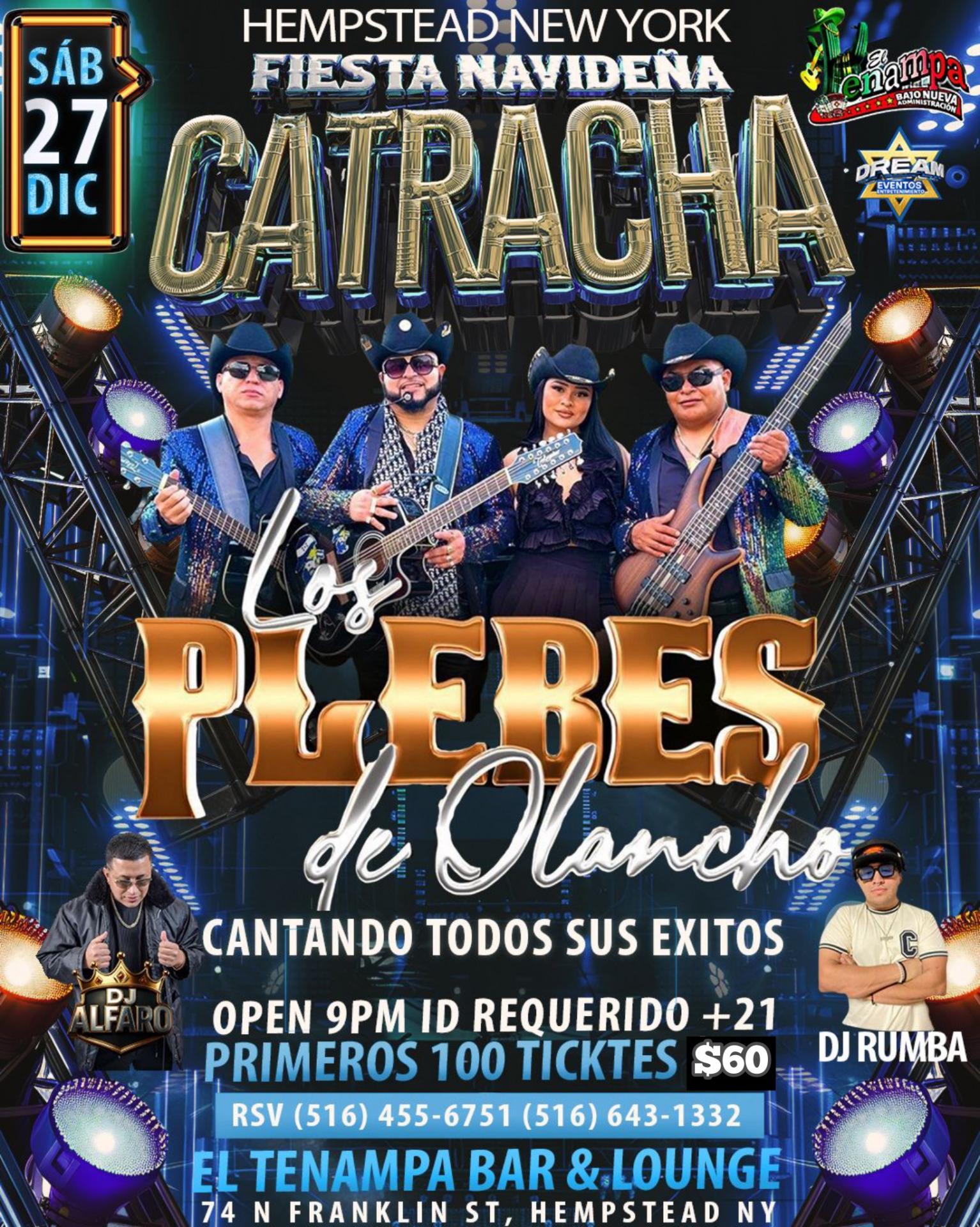 Los Plebes de Olancho / Sabado 27 Dic / Hempstead Newyork