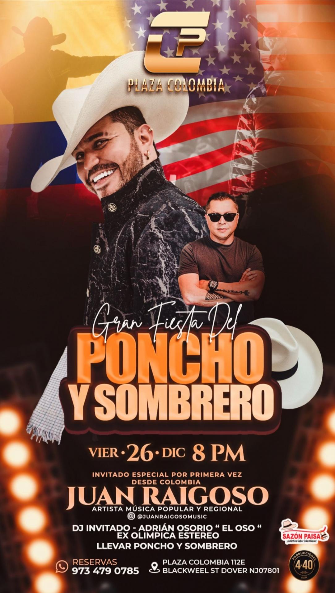 Buy tickets for GRAN FIESTA DEL PONCHO Y SOMBRERO GRAN FIESTA DEL PONCHO Y SOMBRERO