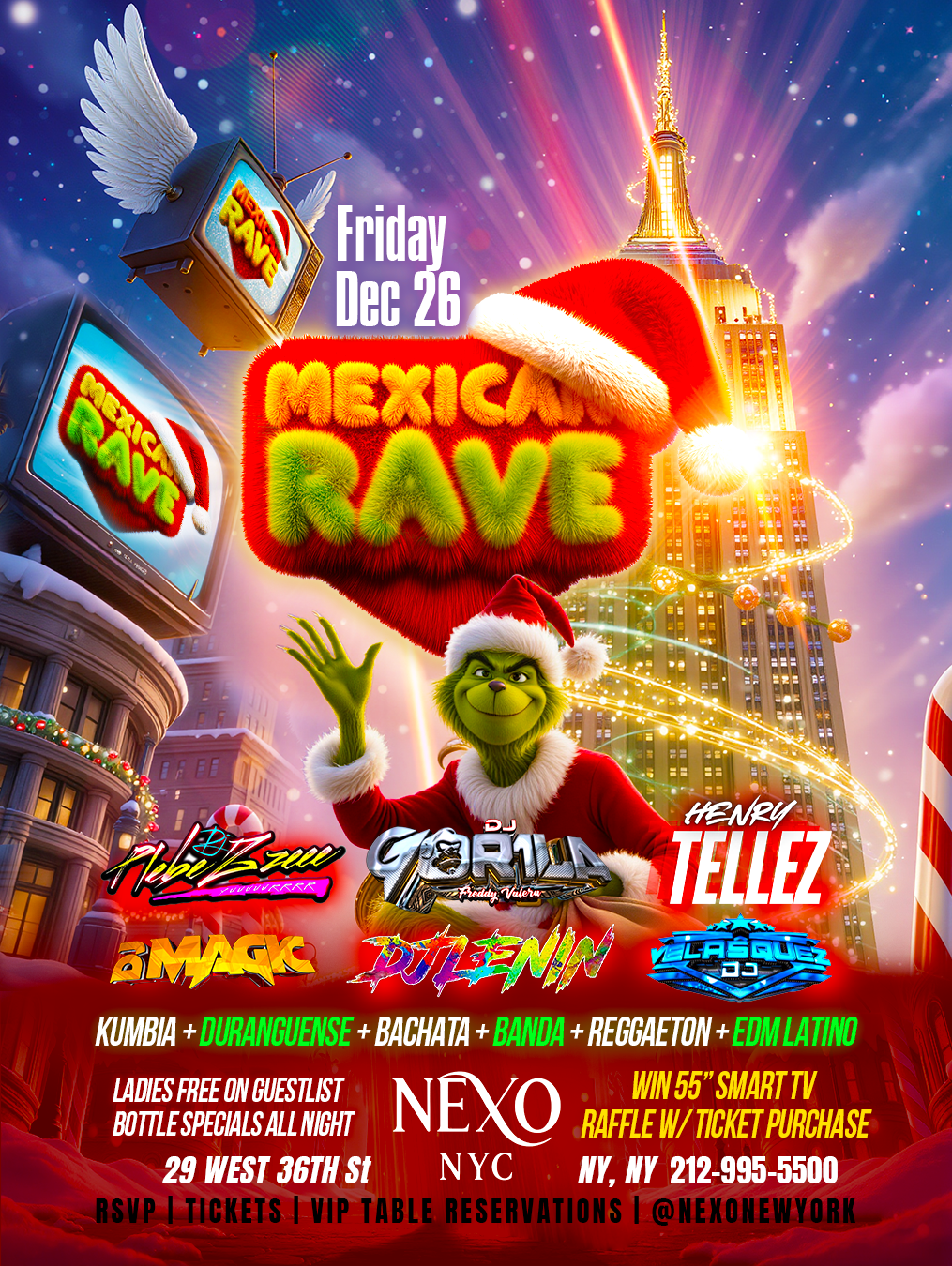MEXICAN RAVE CHRISTMAS EDITION
