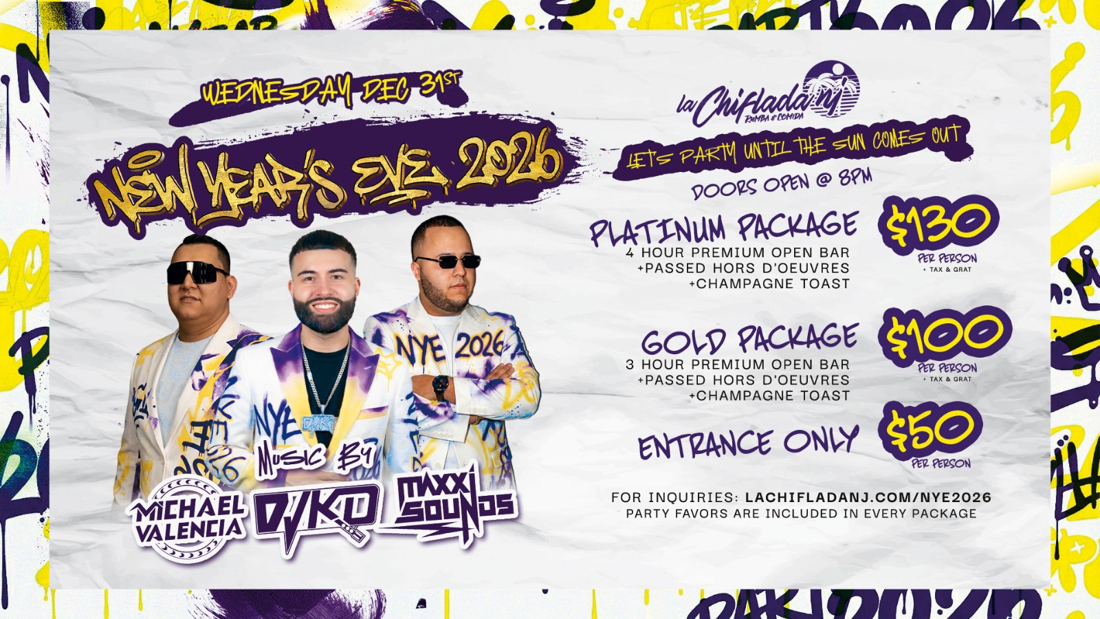 AÑO NUEVO 2026 EN LA CHIFLADA