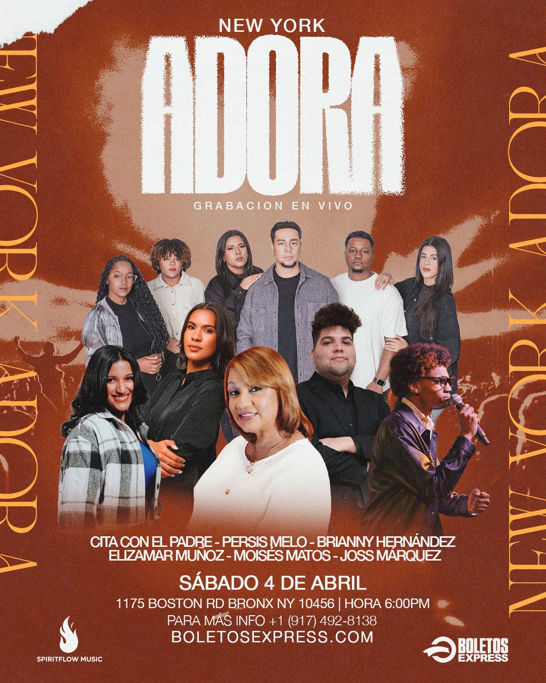 NEW YORK ADORA - CITA CON EL PADRE, PERSIS MELO & ELIZAMAR MUÑOZ