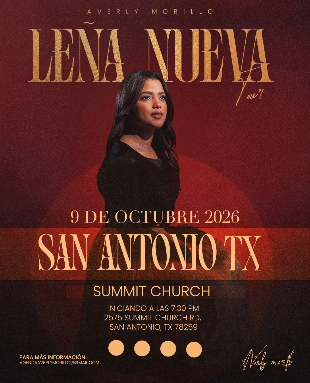 Buy tickets for AVERLY MORILLO AVERLY MORILLO