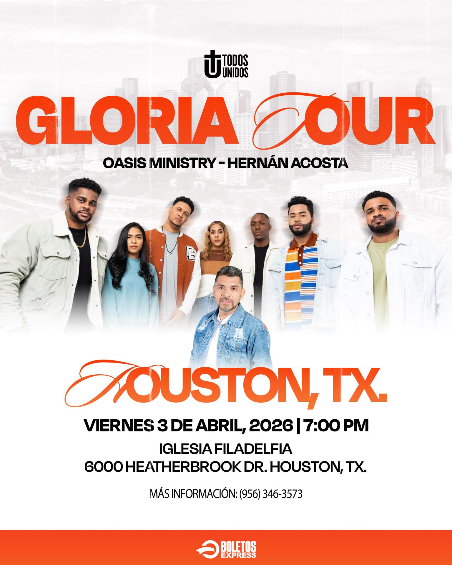 Buy tickets for Gloria Tour Gloria Tour