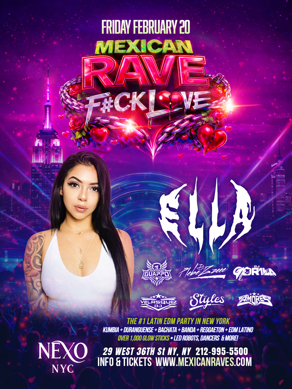 Buy tickets for FUCK LOVE MEXICAN RAVE FUCK LOVE MEXICAN RAVE