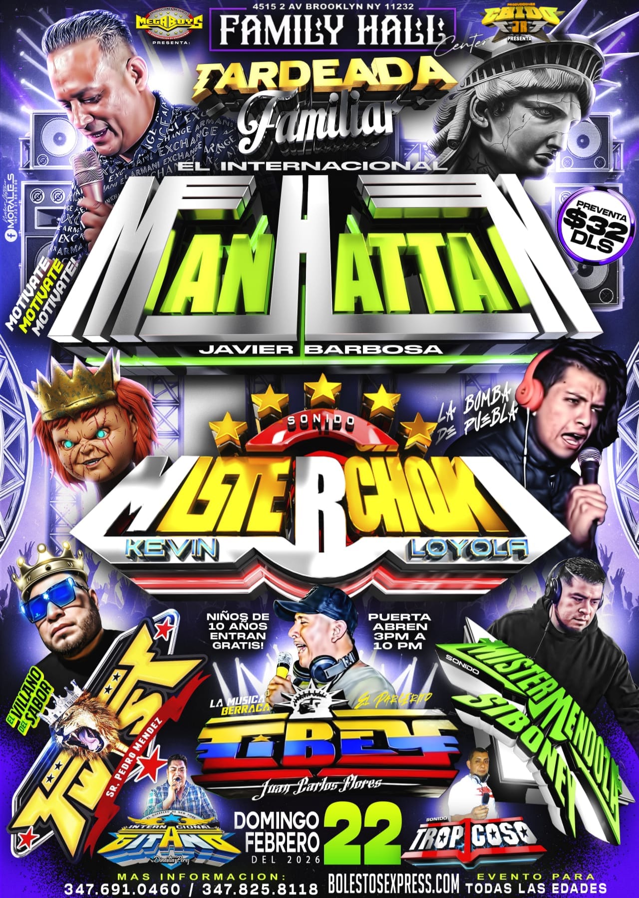 Buy tickets for SONIDO MANHATTAN | SONIDO MISTER CHOKI SONIDO MANHATTAN | SONIDO MISTER CHOKI