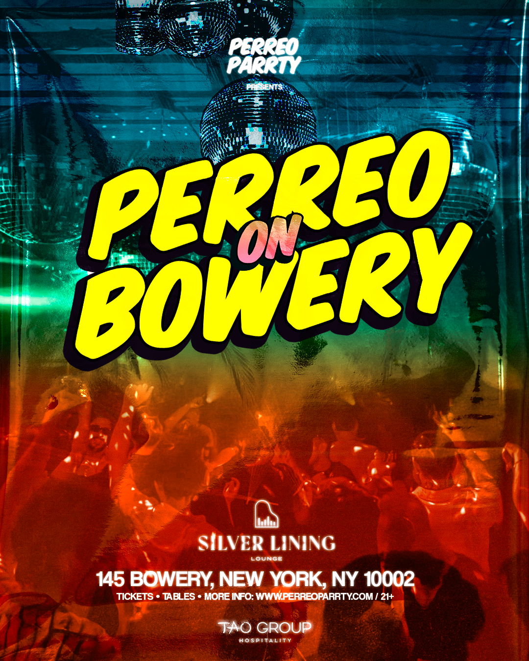 Buy tickets for PERREO ON BOWERY - Latin & Reggaeton Party at Downtown NYC PERREO ON BOWERY - Latin & Reggaeton Party at Downtown NYC