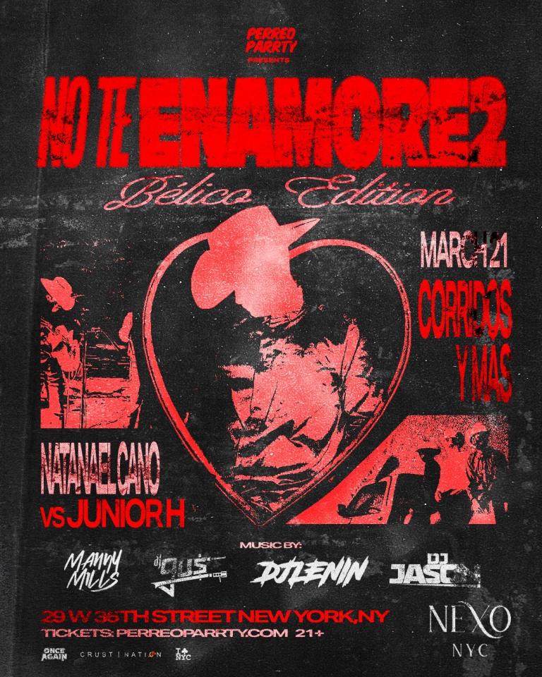 Buy tickets for NO TE ENAMORES 2 FEST.- Belico Edition 21+ NO TE ENAMORES 2 FEST.- Belico Edition 21+