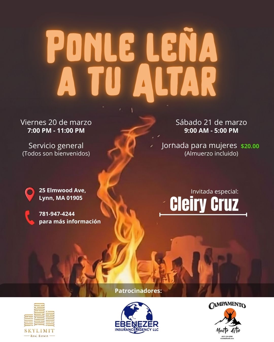 PONLE LENA A TU ALTAR - JORNADA PARA MUJERES