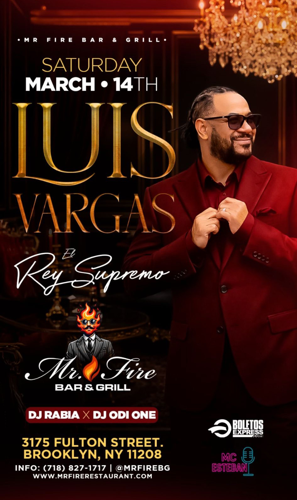 Buy tickets for EL REY SUPREMO “LUIS VARGAS“ EL REY SUPREMO “LUIS VARGAS“