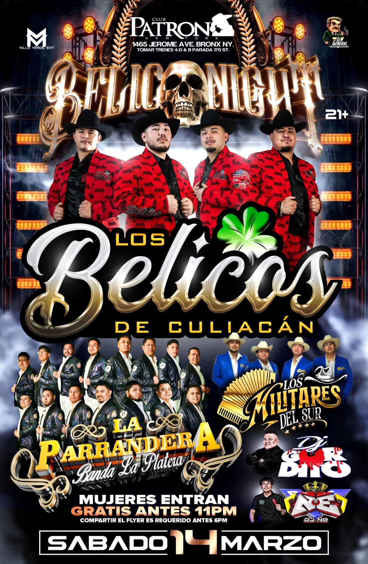 LOS BELICOS DE CULIACAN