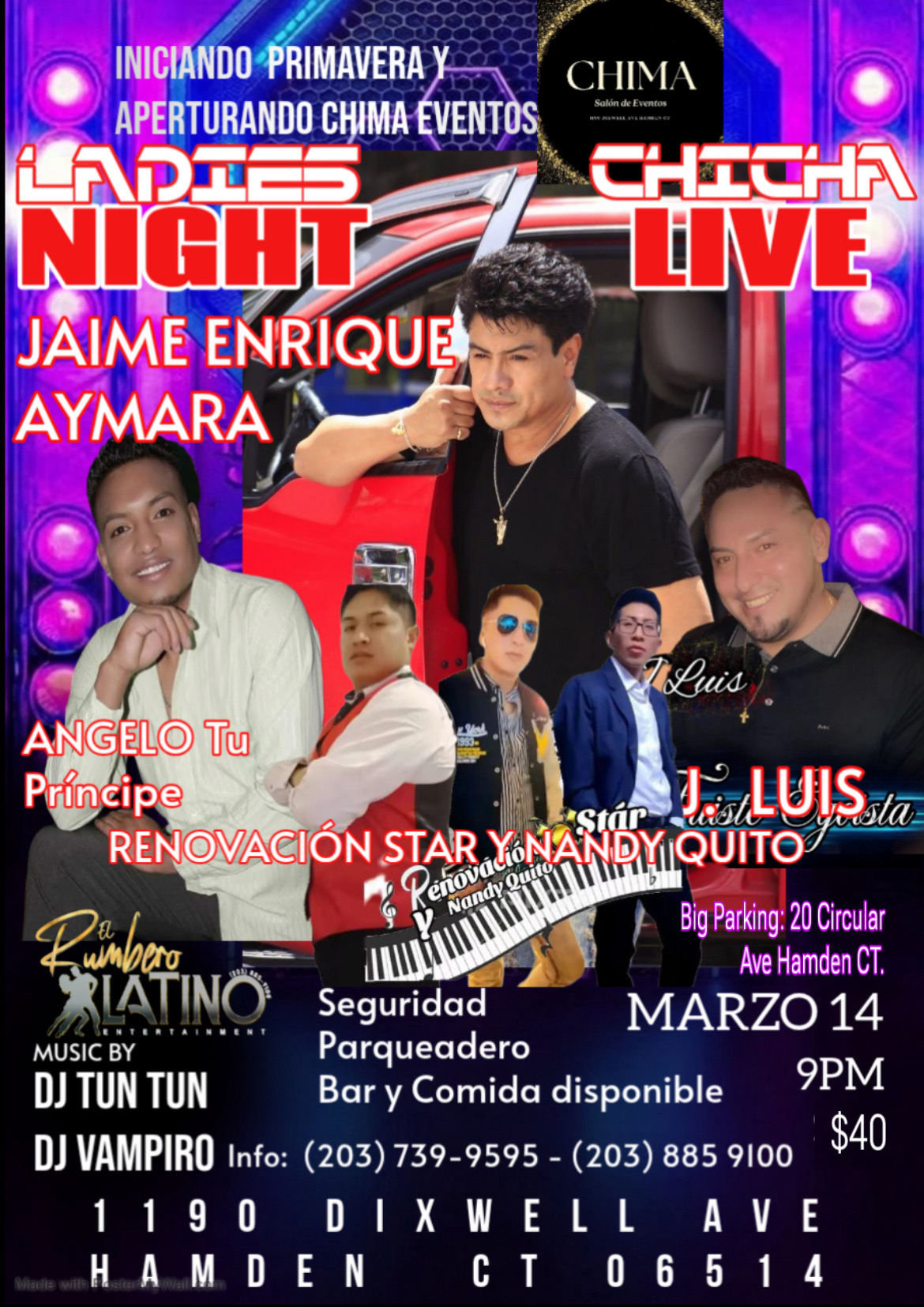 Buy tickets for JAIME ENRIQUE AYMARA JAIME ENRIQUE AYMARA