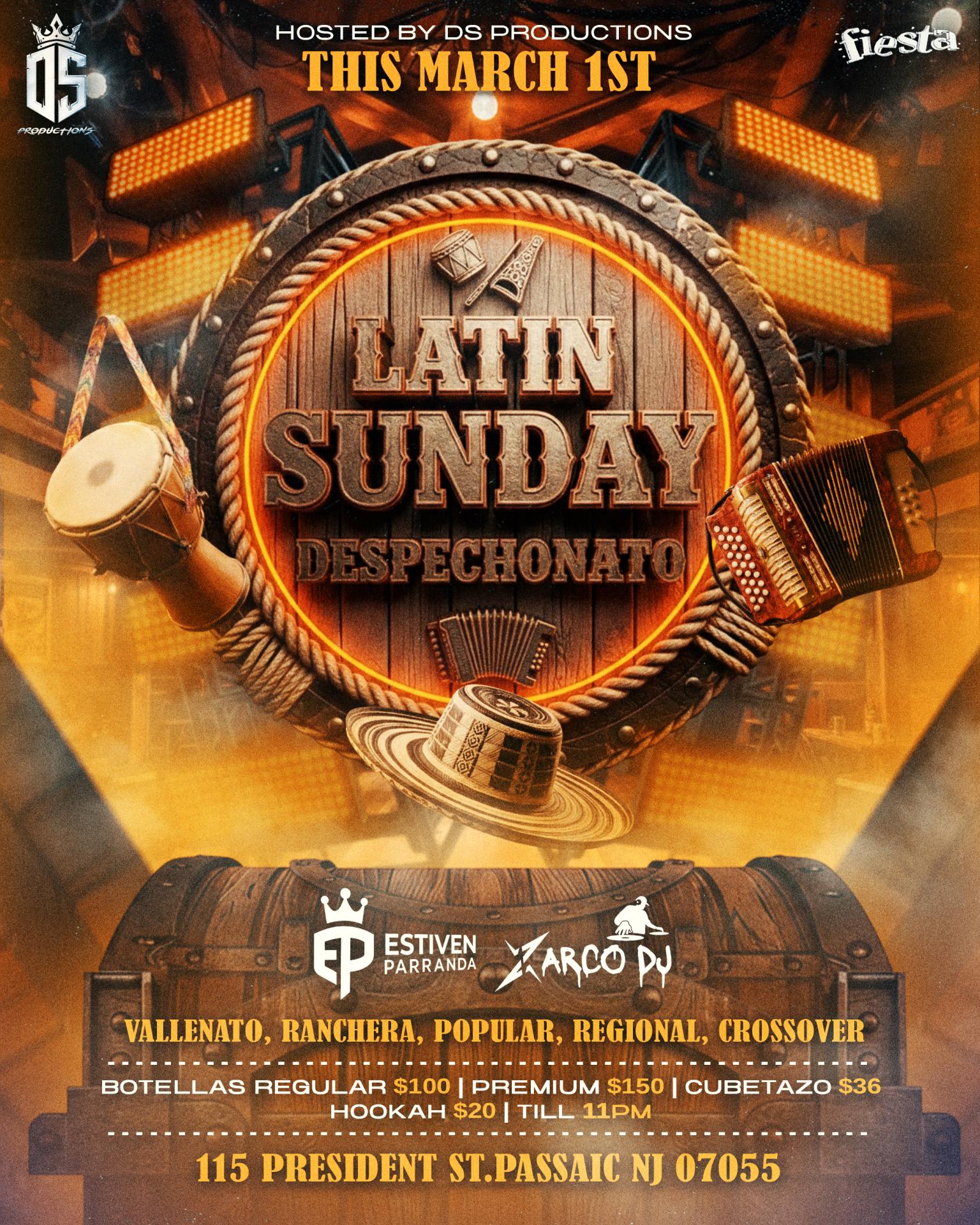 LATIN SUNDAY - DESPECHONATO