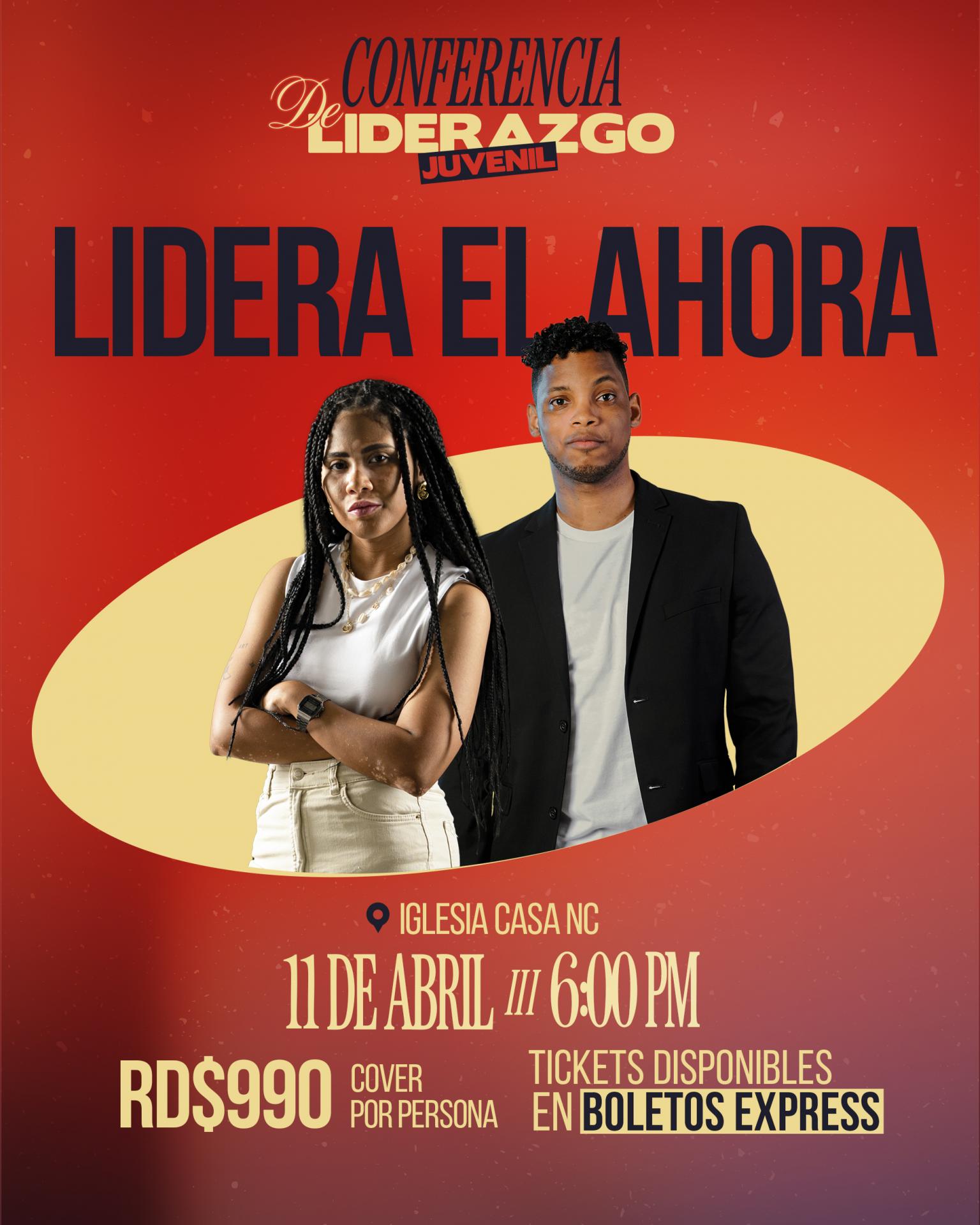 Buy tickets for LIDERA EL AHORA LIDERA EL AHORA