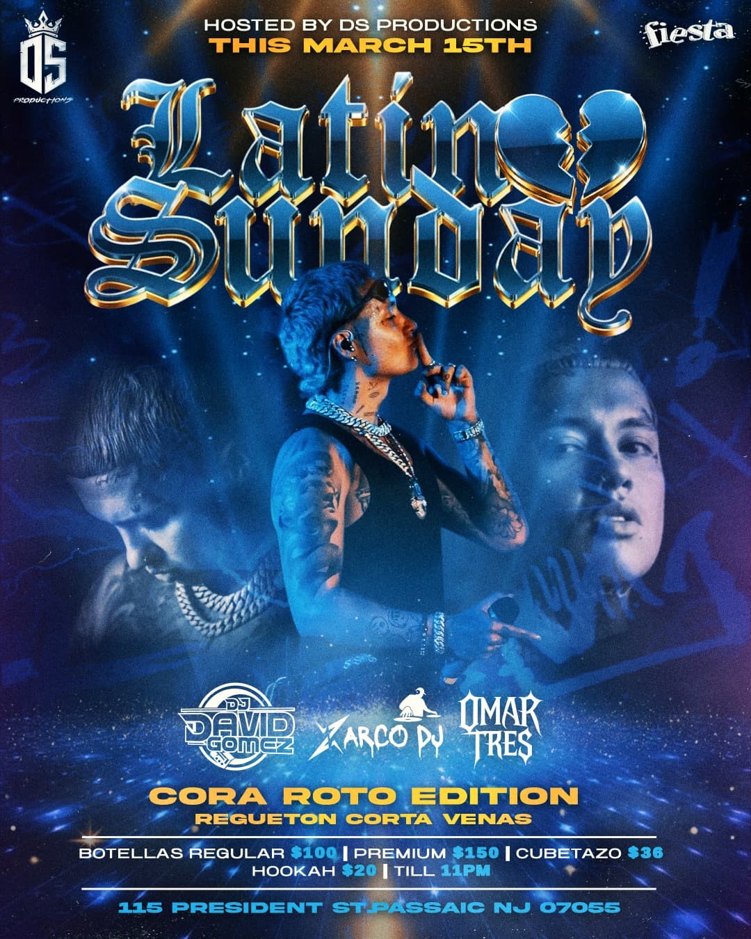 Buy tickets for LATIN SUNDAY -CORA ROTO EDITION, REGUETON CORTA VENAS LATIN SUNDAY -CORA ROTO EDITION, REGUETON CORTA VENAS