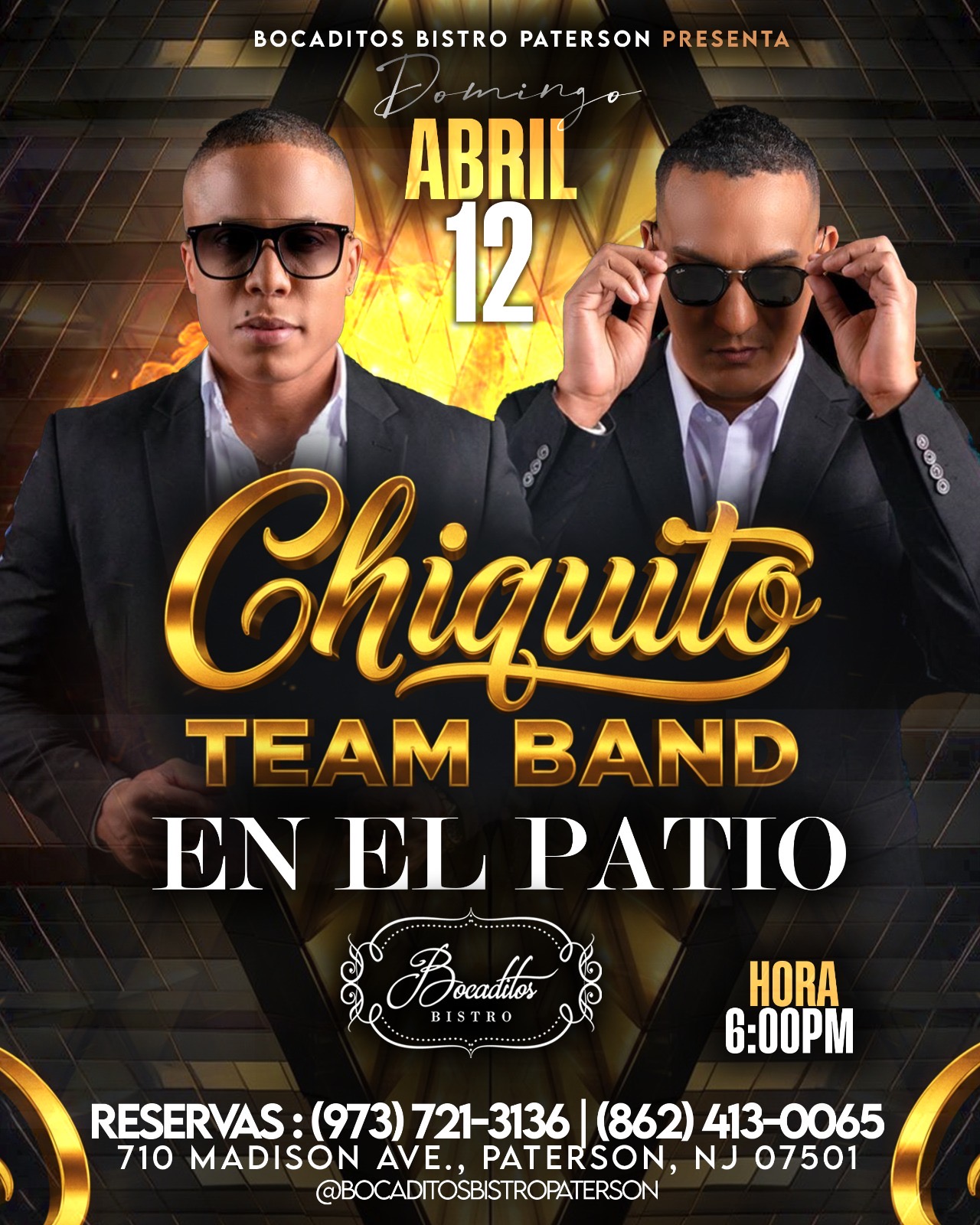 Buy tickets for CHIQUITO TEAM BAND CHIQUITO TEAM BAND